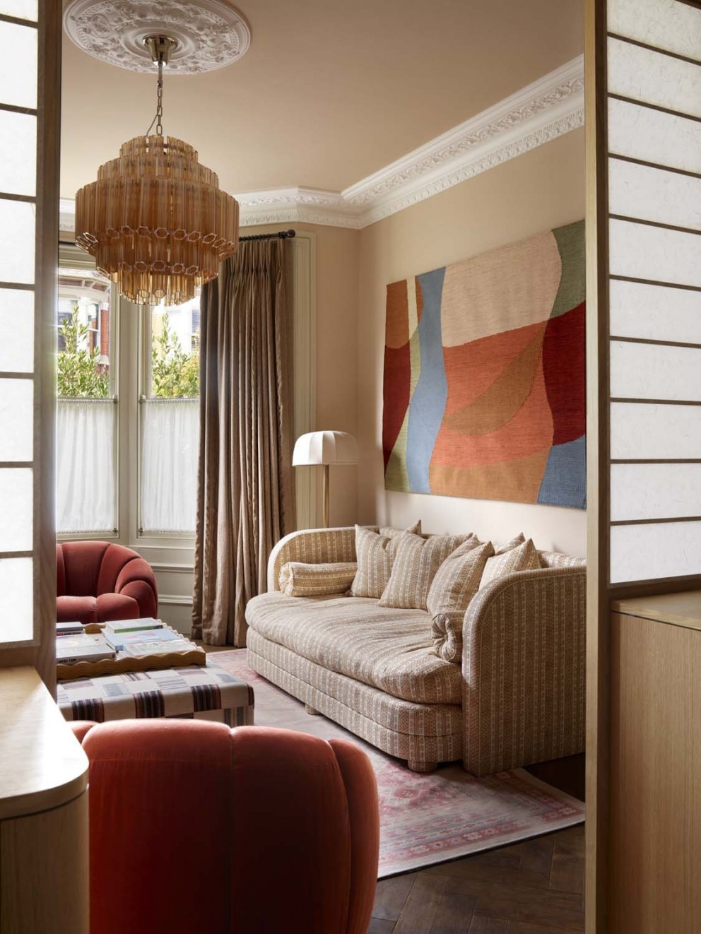 Easterly Eden | Shoji screen | Interior Designers